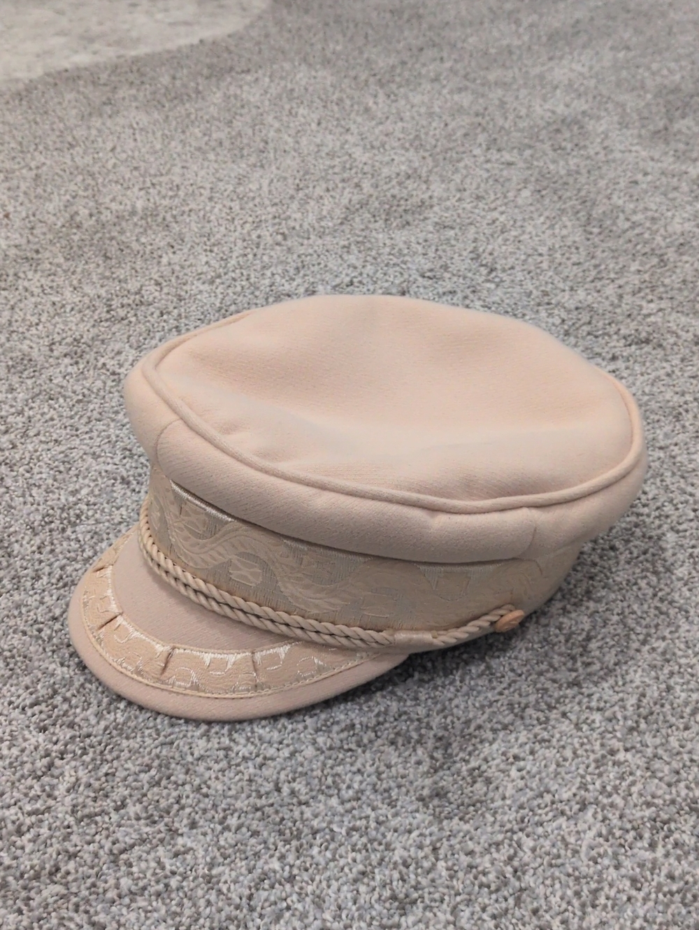 Lack of Color Riviera Fisherman Cap in Beige Medium 57cm Pilot Nautical Captain